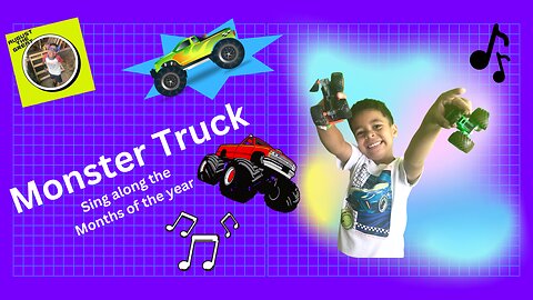 Monster Trucks Sing Along with August