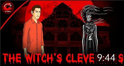 The Witch cleverness Horror story | Cartoon English .