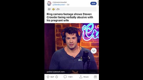 r/stevencrowder | Ring camera footage shows Steven Crowder being verbally abusive with his pregnant-