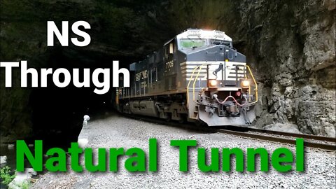 NS through Natural Tunnel, Duffield Virginia. I won the lottery.