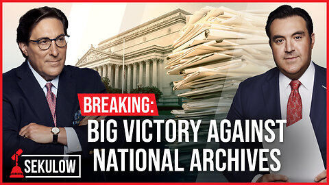 BREAKING: Big Victory against National Archives