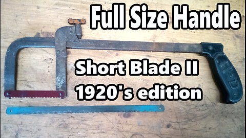 Vintage KD Convertible Hacksaw Restoration + Dual Wield