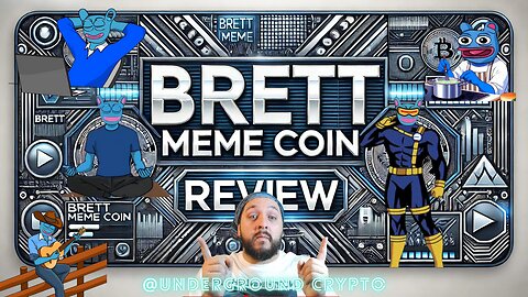 (BRETT) Brett Meme Coin Review !! Number One Meme Coin On Base Blockchain?? Pepe's Best Friend?!?!