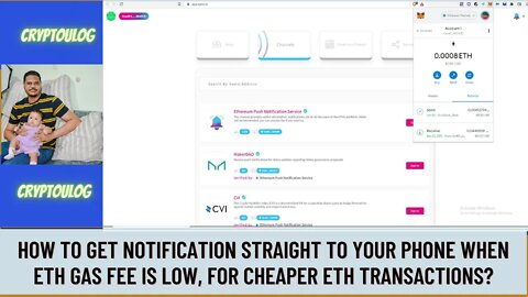 How To Get Notification Straight To Your Phone When ETH Gas Fee Is Low, For Cheaper ETH Transactions