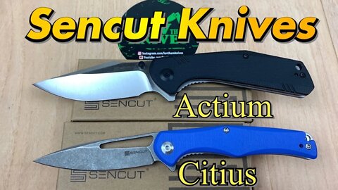 Sencut Citius & Actium / includes disassembly/ introducing the new budget brand from WE/Civivi