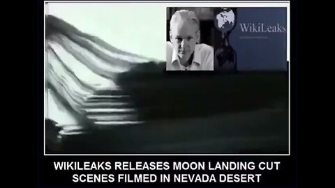 WIKILEAKS RELEASES MOON LANDING CUT SCENE