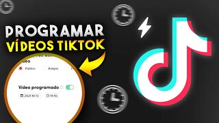 Como PROGRAMAR VÍDEOS no TIKTOK (DE GRAÇA!)