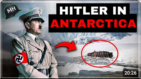 What they NEVER told you about Hitler's ESC4PE to Antarctica