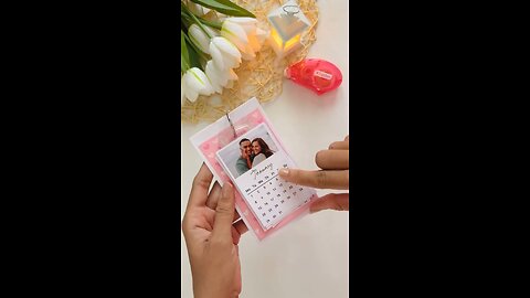 diy calendar paper craft