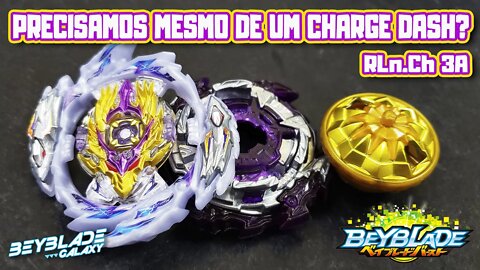 Testando 010 - RAGE LONGINUS .Ch 3A contra três combos - Beyblade Burst ベイブレードバースト