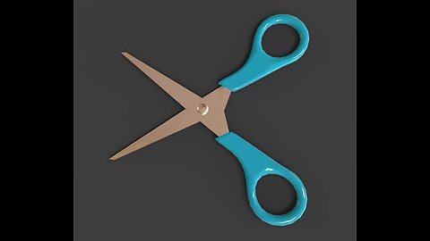 The Scissors 3D Model