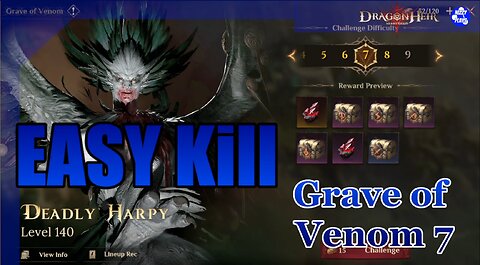 ⭐⭐Easy KILL F2P Curse of Venom Lvl 7! Farm LEGENDARY GEAR⭐⭐