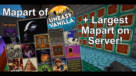 Uneasy Vanilla: Mapart of UV