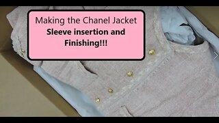 Making the Chanel Jacket #5 - Finishing!