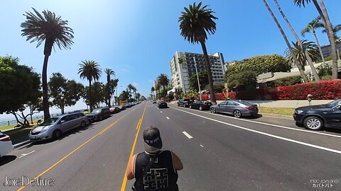 🛴💨💯🤙Electric Scooter Tour: Santa Monica California ... Pacific Coast Highway😎Hype Version