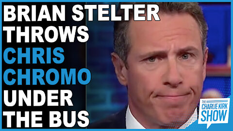 Brian Stelter Throws Chris Chromo Under The Bus