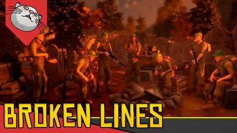 Ferimentos, GERENCIAMENTO e Escolhas - Broken Lines [Conhecendo o Jogo Gameplay Português PT-BR]