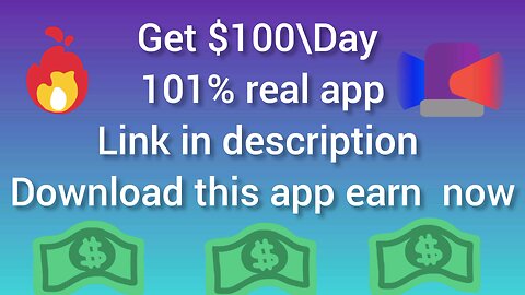 earn $100\Day