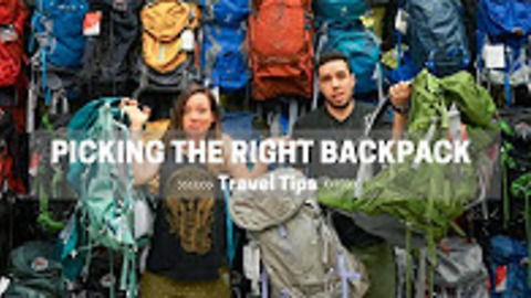 How to pick the right travel backpack