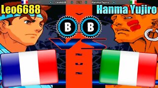 Street Fighter Alpha 3 (Leo6688 Vs. Hanma Yujiro) [France Vs. Italy]