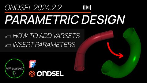 ⏱ TIMELAPSE 🔥 PARAMETRIC Modeling - Ondsel Tutorial - Create Parametric Designs - FreeCAD Parameters