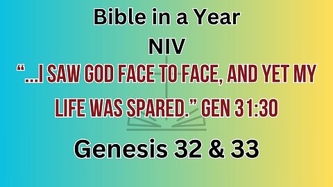 Genesis 32 & 33