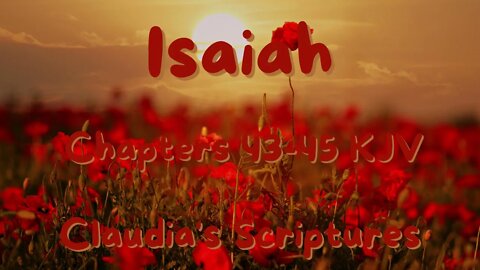 The Bible Series Bible Book Isaiah Chapters 43-45 Audio