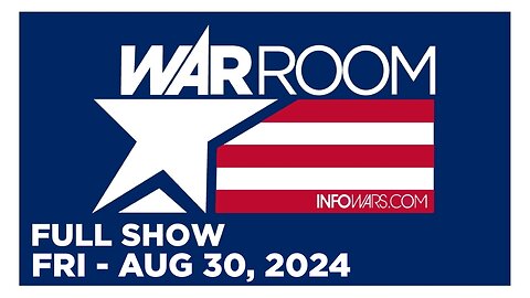 WAR ROOM [FULL] Friday 8/30/24 • CNN Forced to Admit Kamala Harris Interview Was A Flop