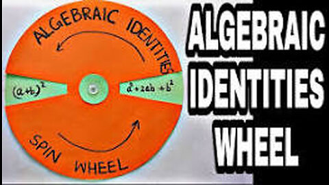 working model of algebraic identities maths #ritikclasses