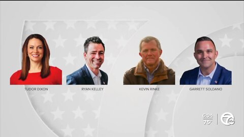 Republican gubernatorial candidates face off in Grand Rapids debate