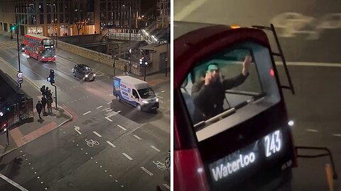 Love story: Husband waves at wife every time he rides the bus home