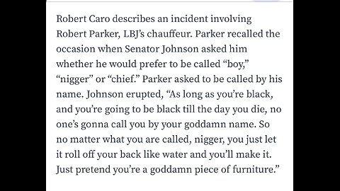 TOP 50 REASONS BLACKS SHOULD VOTE REPUBLICAN (#7) LBJ