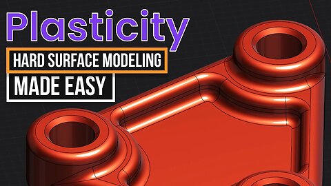 Beginner Hard Surface Modeling In Plasticity 3D | Part 4