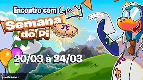 🤑Códigos DE MUITAS MOEDAS Com Item Original Na Semana Do Pi Com O Gary- Club Penguin Brasil