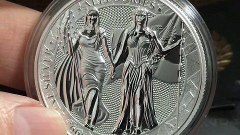 FIRST LOOK: Allegories Columbia & Germania Silver Medal/Round