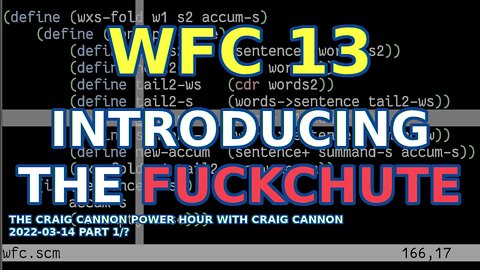 Bitcoin is the FuckChute | WFC 13 (SIQA 2022-03-14 PT 1)