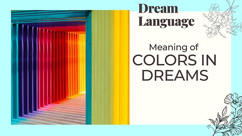 Meaning of Color in Dreams | Biblical and Spiritual Meaning of Colors In Dream