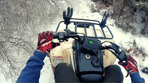 The MX Guru Rides ATV's?! | Scouting the MX track on my Kawasaki Bayou 250