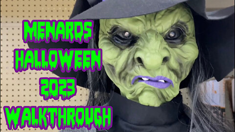 Menards Halloween 2023 Walkthrough Tour