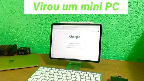 Melhores ACESSÓRIOS PARA IPAD! Transformei o iPad em um mini PC?