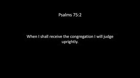 Psalms Chapter 75