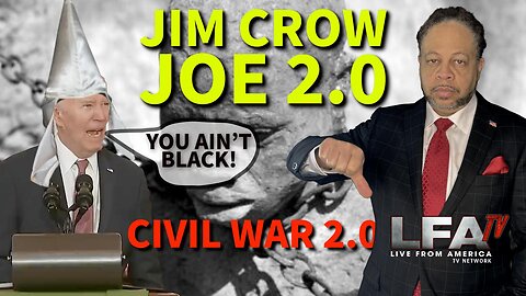 JOE SAYS CIVIL WAR WAS OVER SLAVERY | CULTURE WARS 1.8.24 6pm EST