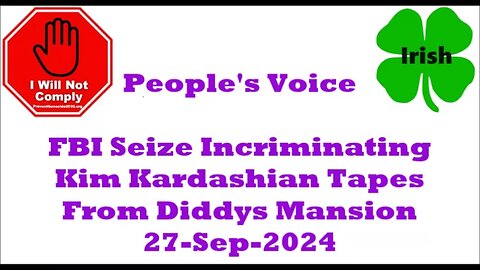 FBI Seize Incriminating Kim Kardashian Tapes From Diddys Mansion 27-Sep-2024