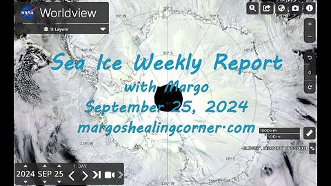 Sea Ice Weekly Report with Margo (Sept. 25, 2024)