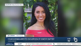 Lemon Grove councilwoman arrested on suspicion of domestic battery