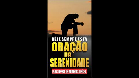 Serenidade: Oração da Serenidade