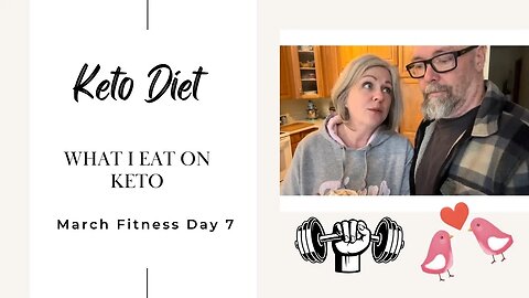 March Fitness Day 7 / What I Eat On Keto Under 20 Carbs / Let's Get Moving