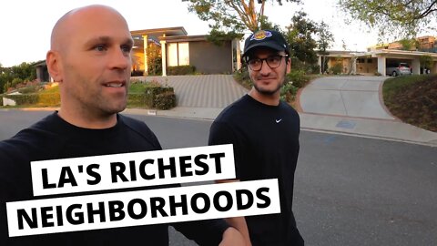 Exploring LA's RICHEST Neighborhoods 🇺🇸