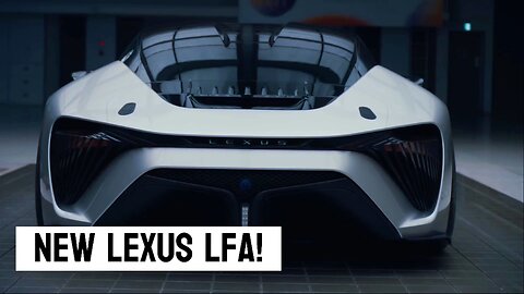 2024 Lexus LFA | Hyper-GT Concept Previews Next Halo Model