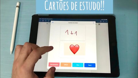 O Goodnotes 5 ATUALIZOU e trouxe uma ferramenta FANTÁSTICA! Notability que se cuide.. Flash cards!